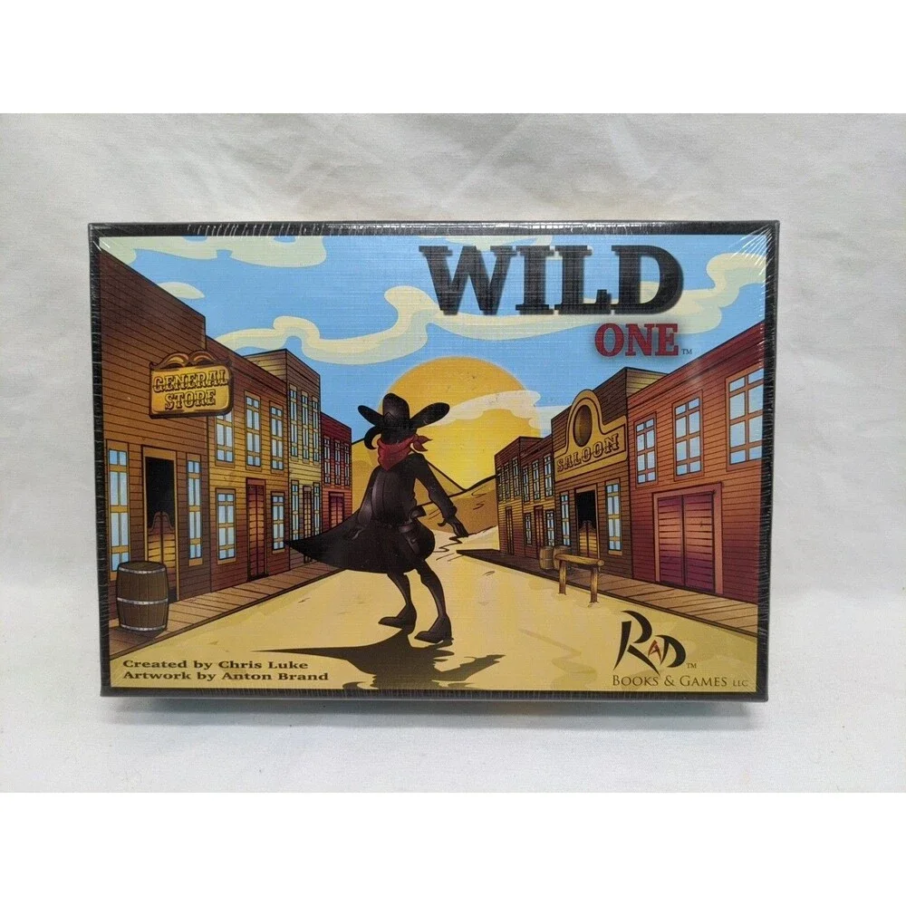 Wild One Rad Books And Games Board Game Sealed